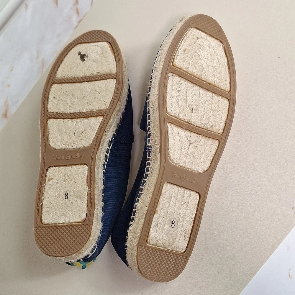 Vera Bradley Espadrilles Slip On Shoes Pineapple